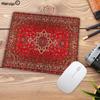 Perzisch Tapijt Muismat Computer Kleine Muispad Bloemen Kantoor Rubberen Mat 22x18cm Antislip Mat Tafelmatten Bureau Matten Mini Tapijt