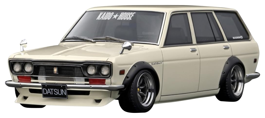 

ignition model scale Datsun Bluebird Wagon White 1/18 (510) (completed)