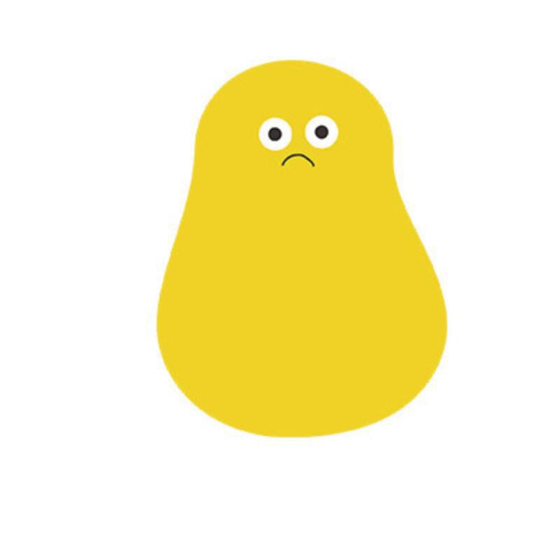 1 Piece Cartoon Adhesive Cute Kawaii Plant Notes Notepad Memo Pad Office School Supplies Stationery Sticker