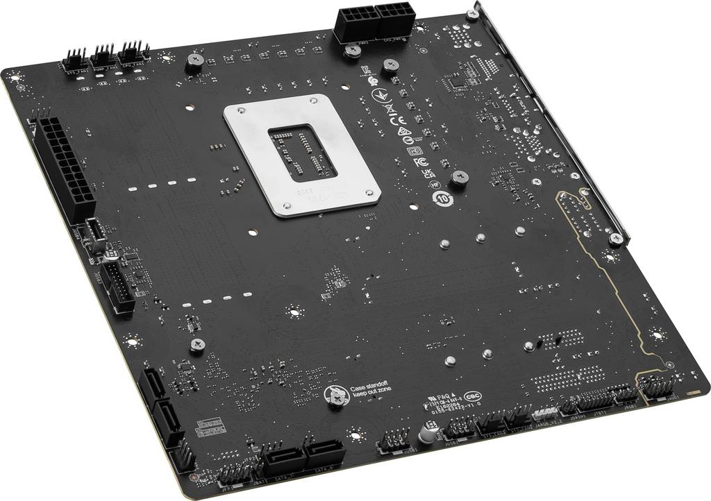 MSI B760M PROJECT ZERO Back Connect Design Intel Core-Prozessor der 13. und 12. Generation, kompatibles LGA1700 DDR5-Motherboard MB6489 14., Micro-ATX