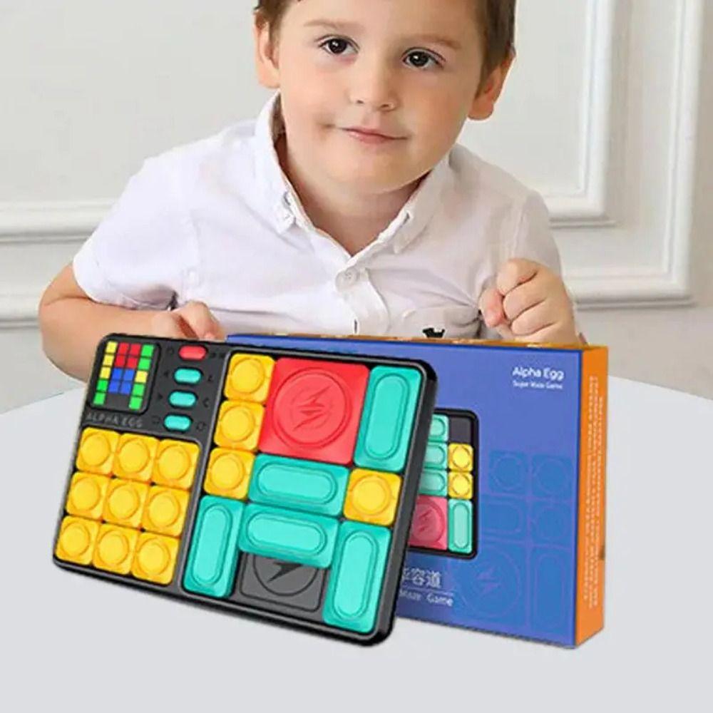 

Interaction Super Maze Game Handheld Games Smart Brain Challenges Puzzles Gifts
