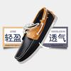 Leather Shoes Men's British Style Men's Business Leather Sailing Shoes Leather Shoes Inner Seam Craftsmanship Trend Casual Leather Shoes