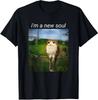 Lustiges Katze-Vogel-Hybrid Ich bin eine neue Seele T-Shirt