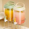 Foldable Handle Beverage Pitcher Transparent Cold Water Jug Water Kettle  Refrigerator