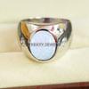 Opal Oval Cut Gemstone With 925 Sterling Silver Ring For Men's #B348 JL375682018518