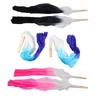 1 Pair Long Dance Fan Soft Beautiful Classical Dancing Fan for Belly Dance Performance Learning 1.5m