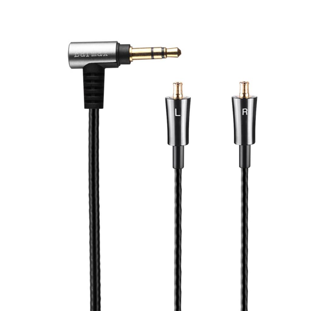 3APLUS CM2000Ti Earphone Cable A2DC for High Purity OCC Silver Plated 4 Cores Compatible with 120cm Length Black Re-Cable Audio-Technica 3.5mm