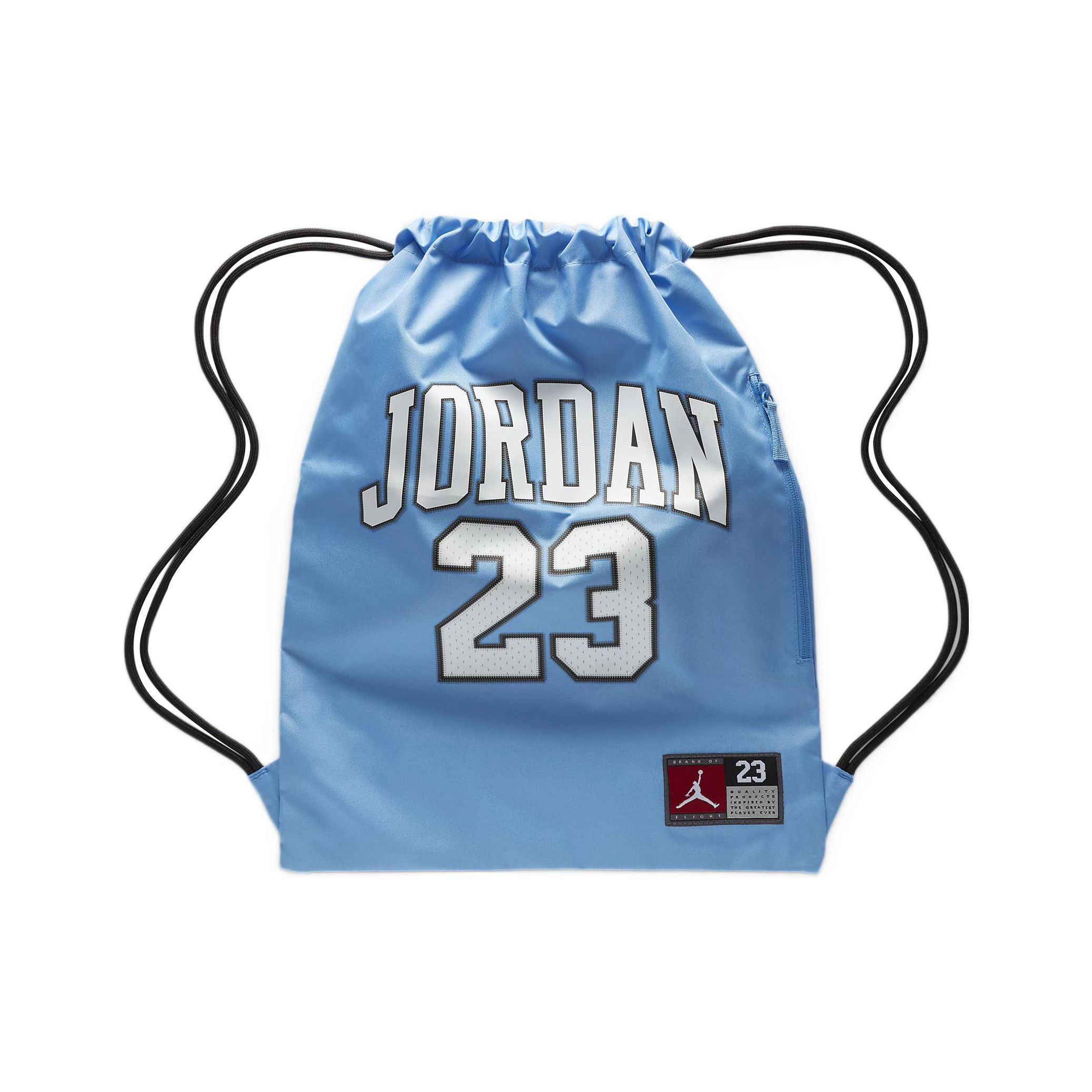 

Jordan Letter Logo Print Casual Sports Polyester Backpack Unisex Backpacks University-Blue FJ6804-412 University Blue