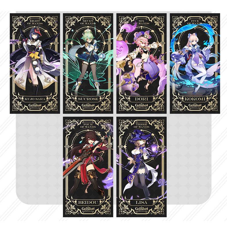 New Arrival Genshin Impact Tarot 56 PCS