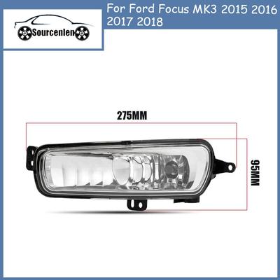 Car Front Bumper Fog Light Lamp Yellow DRL Daytime Driving Lamp for Ford Focus MK3 2015 2016 2017 2018 F1EB15A254AB