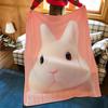 Game P-Party A-Animals Throw Flannel Cozy Print Blanket, Portable, Durable Machine Washable Cute Cool