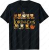 Amante del Signore dei Gatti Proprietario di Gattini Gattino Maglietta di Cotone Cartone Animato Carino Casual Miagolante Girocollo Stampato Unisex Top Otaku Magliette