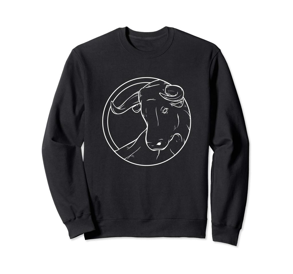 The symbol of the bull in Taurus astrology.