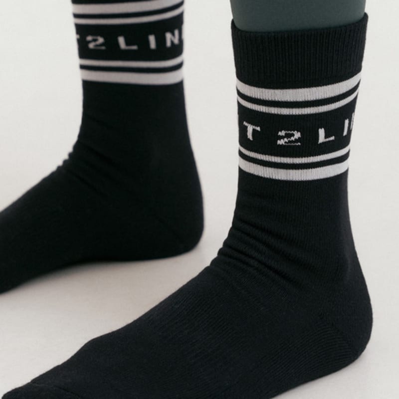 

FRONT2LINE Daily Basic Crew Socks cream