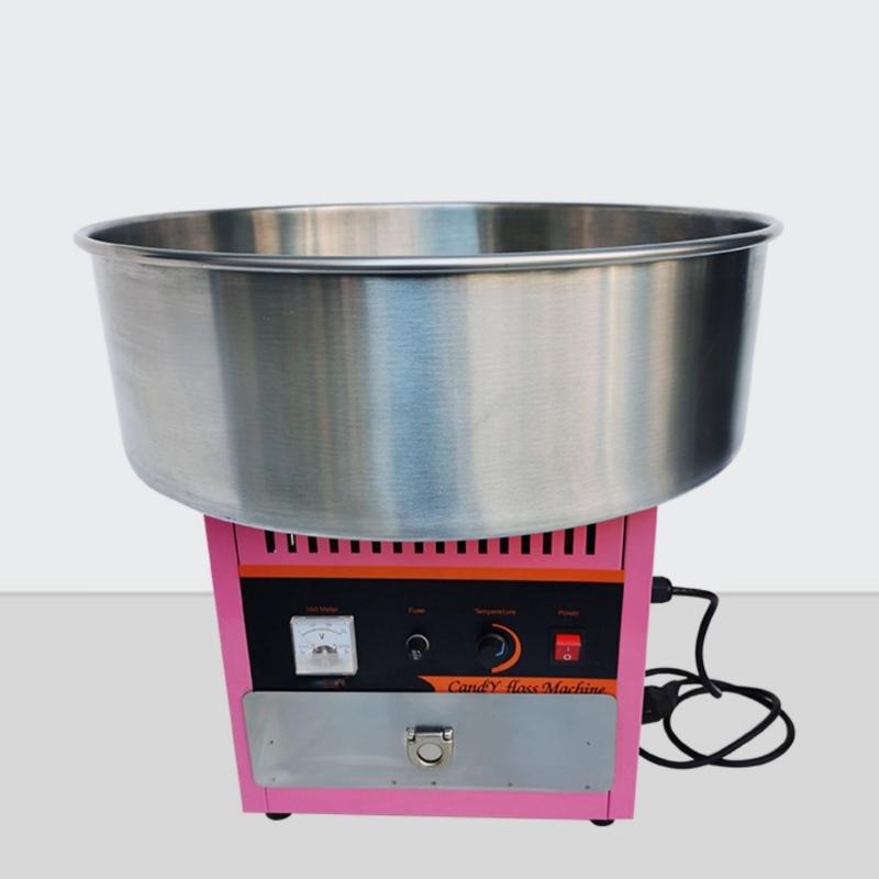 220V Fully Automatic Drawing Cotton Candy Machine Electric Fancy Production