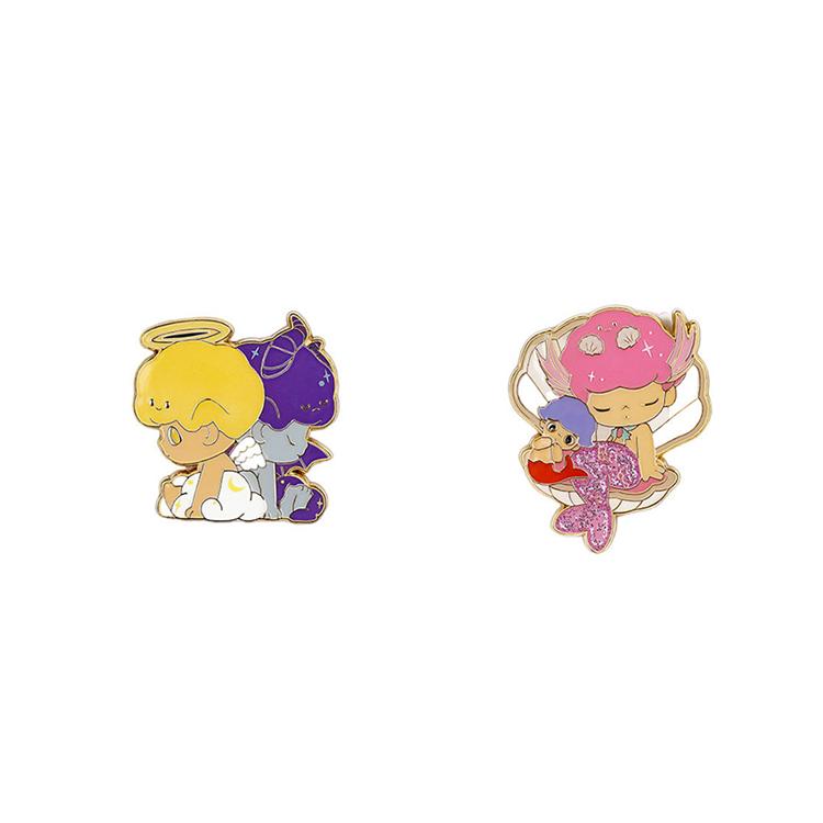 New POP MART DIMOO Constellation Collection, Badge Mystery Boxes Single Mystery Box/Full Box 12 Pcs 210100193