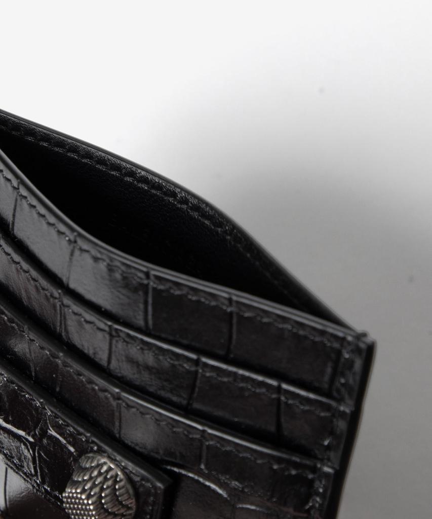 Balenciaga Card Case 715193 LE CAGOLO CARD CASE BLACK [Used]