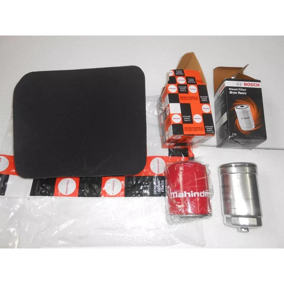 Genuine Air Oil & Fuel Filter Kit For Mahindra Genio Xylo D2 D4 E2