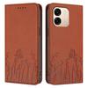 Applicable to iPhone 17 Pro Max Tulip Butterfly Strong Magnetic Mobile Phone Leather Case Apple 17E Flip Card