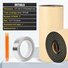 Sound Deadening Material For Cars 157Mil 4Mm 24Sqft Adhesive Automotive Sound Dampening Mat Closed Cell Foam Soundproof Deadener Noise Reduce & Heat