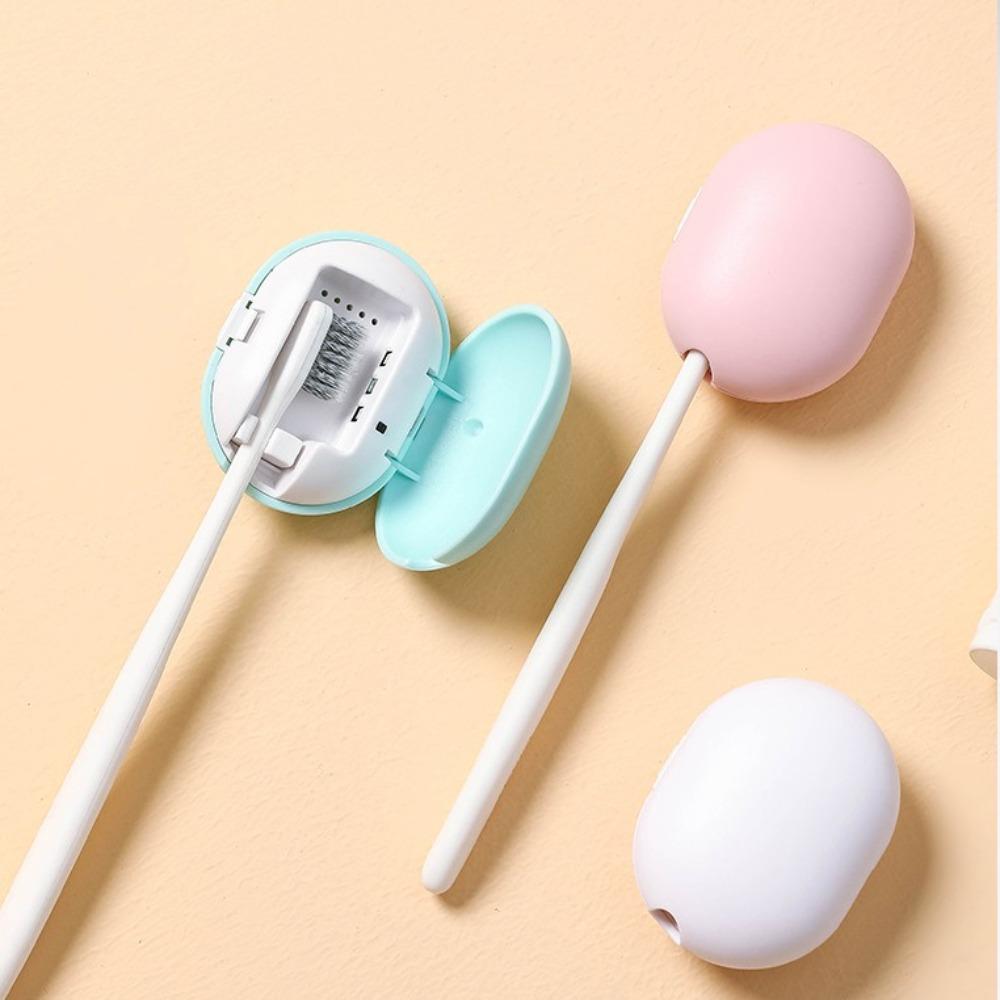Ultraviolet Sterilization Toothbrush Holder Flip-top Toothbrush Rack Bathroom Storage Tool