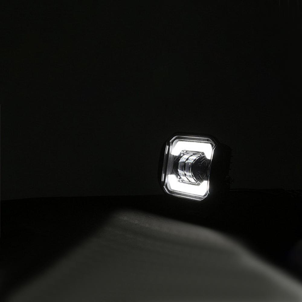 5" Flush Mount LED Light Pods Fog Light Working Lamps Bars 12V 24V Super Bright for Jeep Truck Offroad 4x4 SUV ATV UTV