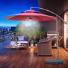 Outdoor LED Double-Top Patio Umbrella