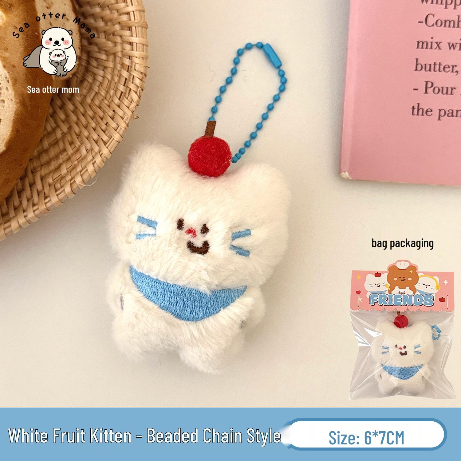 

Tengyi Year of the Horse Figurine Charm Beaded Keychain - Fashionable Versatile Backpack Accessory for Wealth