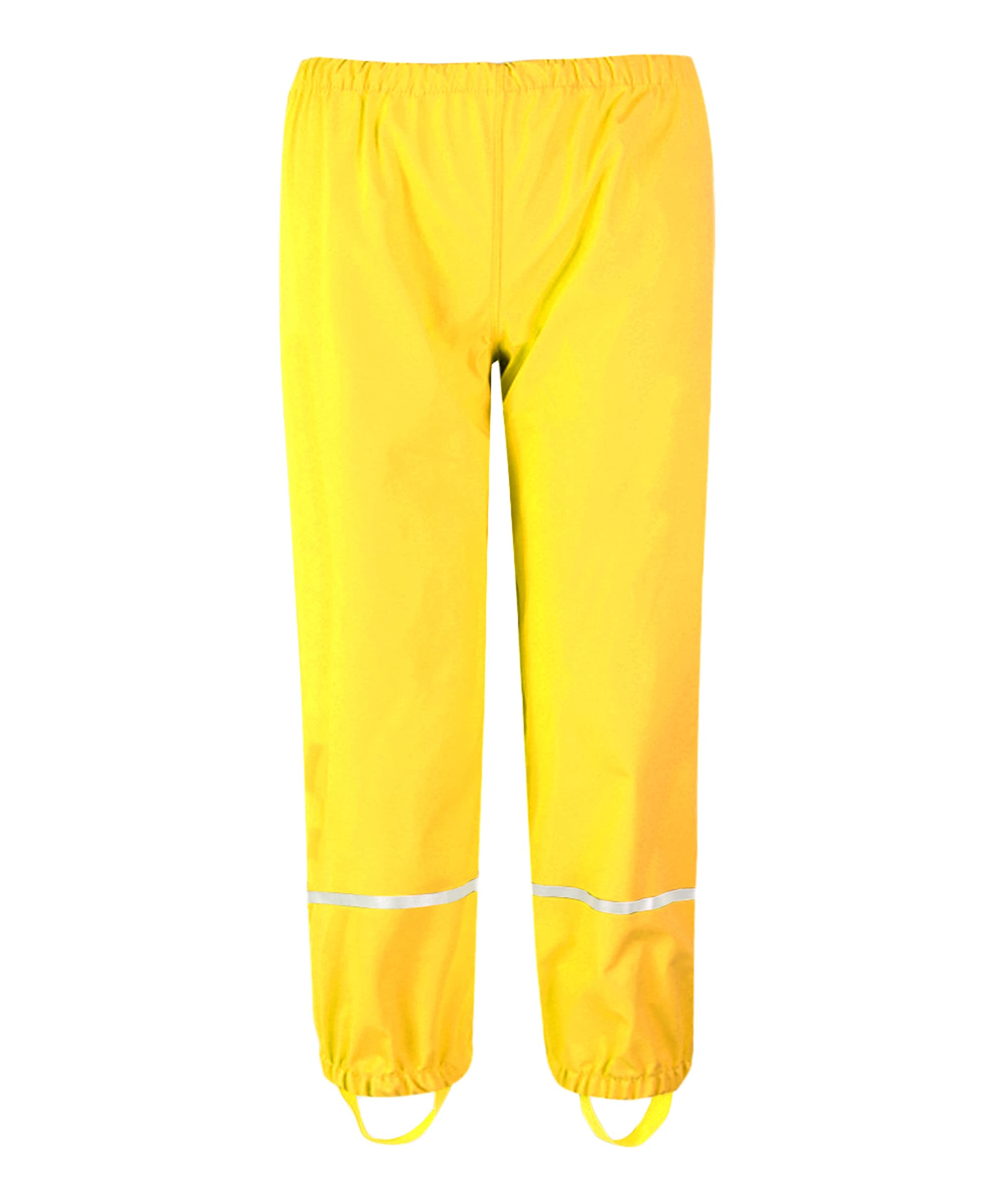 

Rain Pants for Sandbox Fully For Babies and [Hiheart] Kids, Playwear, Wear, Waterproof, Children, Girls, Yellow, 134/140