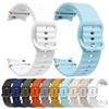 Original Silicone Strap For Samsung Galaxy Watch 7/FE/5 Pro Watch 6/4 Classic 44mm 40mm Bracelet Belt Correa Galaxy Watch 7 Band