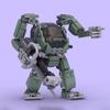 Building Block Kit Mecha Robot Boy Assembled Toy Gift