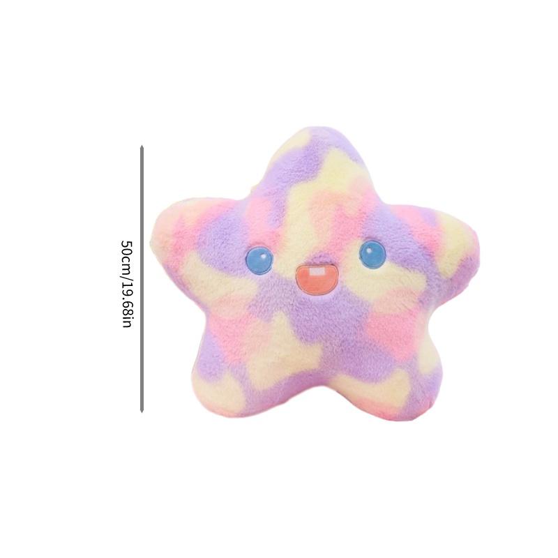 Cute Plush Moon And Star Sleeping Pillow For Girls