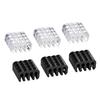 12PCS 8Pin Power Supply Cable Clip Professional Cable Management Tool for Storaging Wiring and Optimizing Airflows