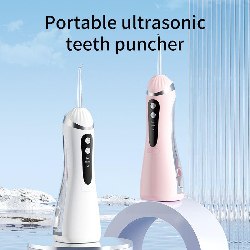 Portable Electric Water Flosser for Tartar Removal and Oral Care
