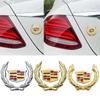 3D Metall für Cadillac Escalade CTS CT5 XT5 XTS XLR BLS SLS STS ATS XT4 CT4 2025 Auto Karosserie Heckscheibe Seitenaufkleber Emblem Abziehbilder