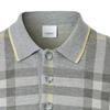 Burberry Wool Silk Check Polo Shirt 80496251