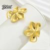 Long-lasting Alloy Cuff Bracelet Women Flower Adjustable Bangle Elegant Floral