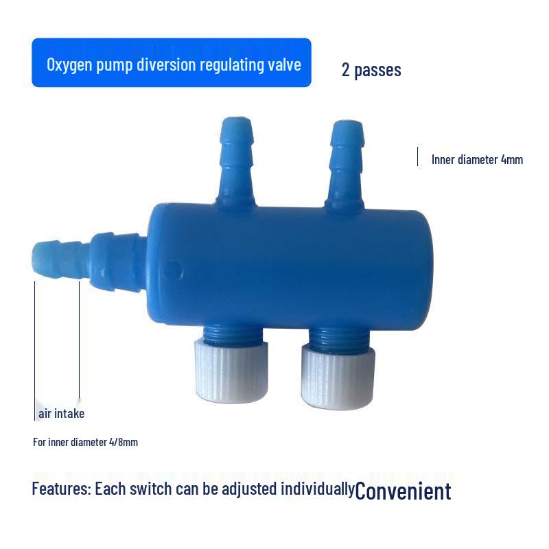 Aquarium Air Pump Connector & Aerator Manifold for Fish Ponds