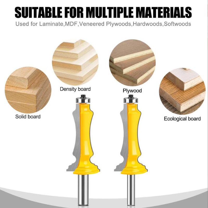 High Line Armrest Router Bit Woodworking Milling Router Bit Line Cutter Carving Cutter Woodworking Tools 8mm 12mm 1/2inch Shank