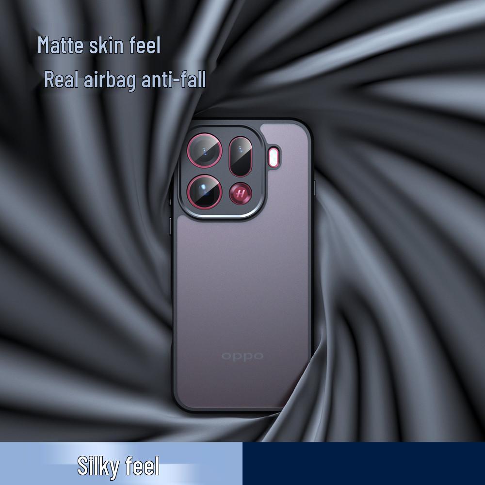 OPPO Find X9S/Reno 15F/Realme 16 Halbtransparente Mattierte Handyhülle - A6X Schutzhülle