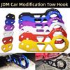 6 Colors Racing Rear Tow Hook 256*91mm Rear Tow Hook High Quality Bumper Trailer