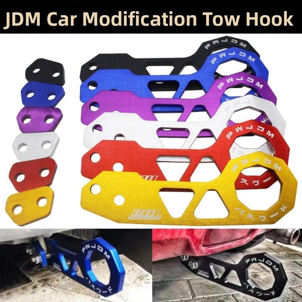 6 Colors Racing Rear Tow Hook 256*91mm Rear Tow Hook High Quality Bumper Trailer