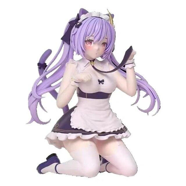 17cm Genshin Impact Keqing Sexy Girl Anime Figure Genshin Impact Klee Action Figure Paimon Figurine Collection Model Doll Toys