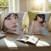 Singer C-Chaewon Beauty Pillow Cover For Bedroom Room And Living Room Sofa Decorative Cushion Cover