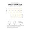 24pcs Y2K Aesthetic Sparkling Full Rhinestone Ballet Nails Glitter False Nails For Women Press On Nails Nail Supplies