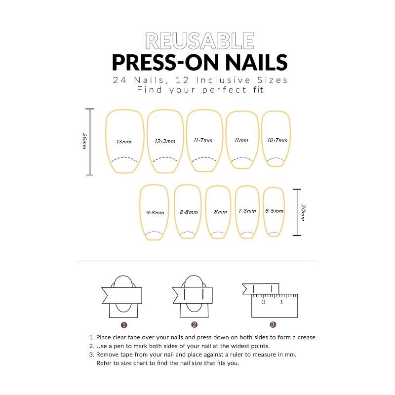 24pcs Y2K Aesthetic Sparkling Full Rhinestone Ballet Nails Glitter False Nails For Women Press On Nails Nail Supplies