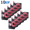 3/5/10PK 12mm D1 Standard Label Tapes Compatible for Dymo A45013 45010 Various Colors Ribbon Label For DYMO LabelManager 100 450