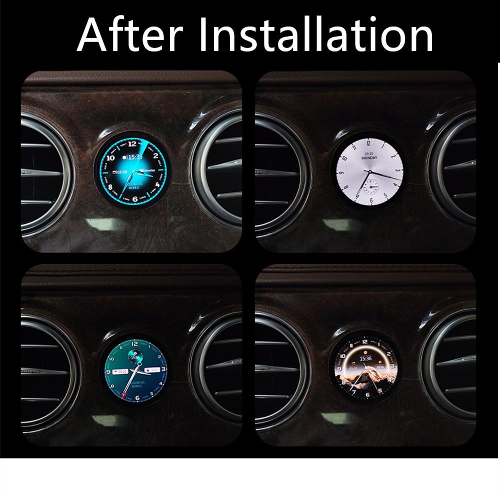 Upgrade Touch Screen LCD Car Smart Clock For Mercedes Benz W205 W213 W222 W463