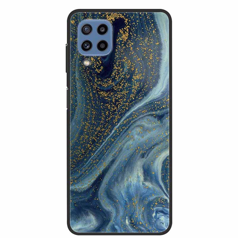 For Samsung Galaxy A12 Case Marble TPU Silicone Soft Phone CoverFor Samsung Galaxy M12 Case Samsung F12 Protector Gift New Para