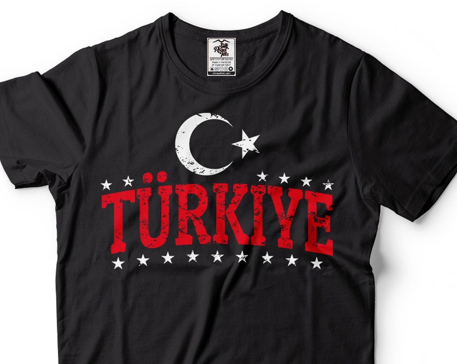 Turkiye Flag Shirt: Turkey Patriotic Tee 4XL